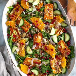 Halloumi salad