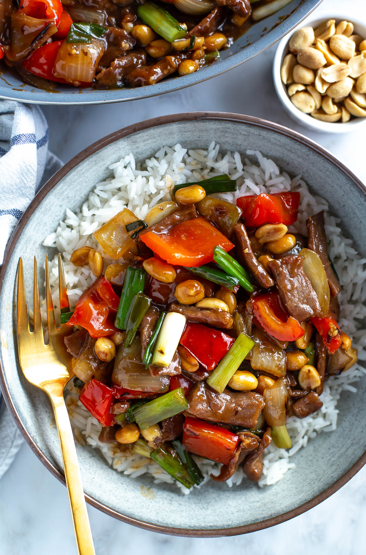Kung pao beef