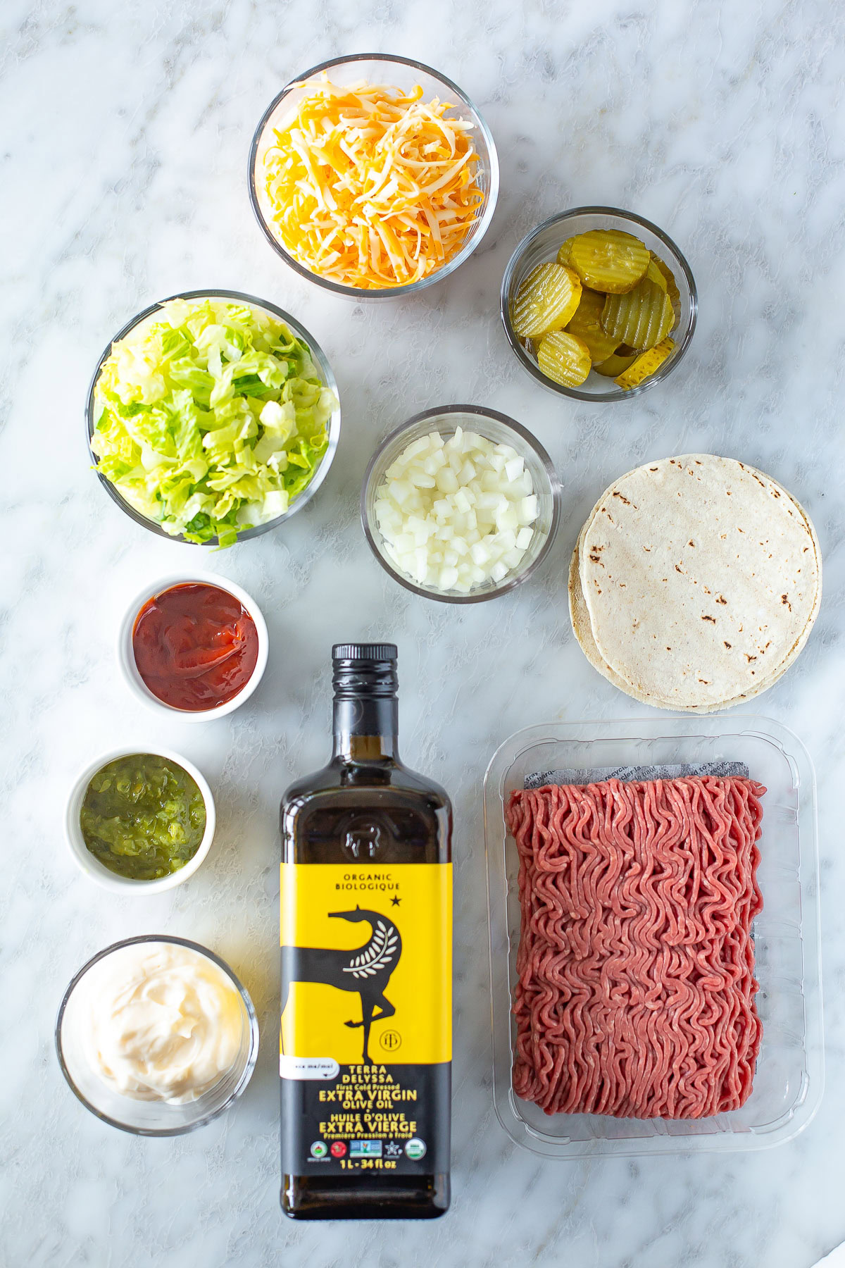 Big mac tacos ingredients