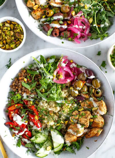 Chicken quinoa bowl