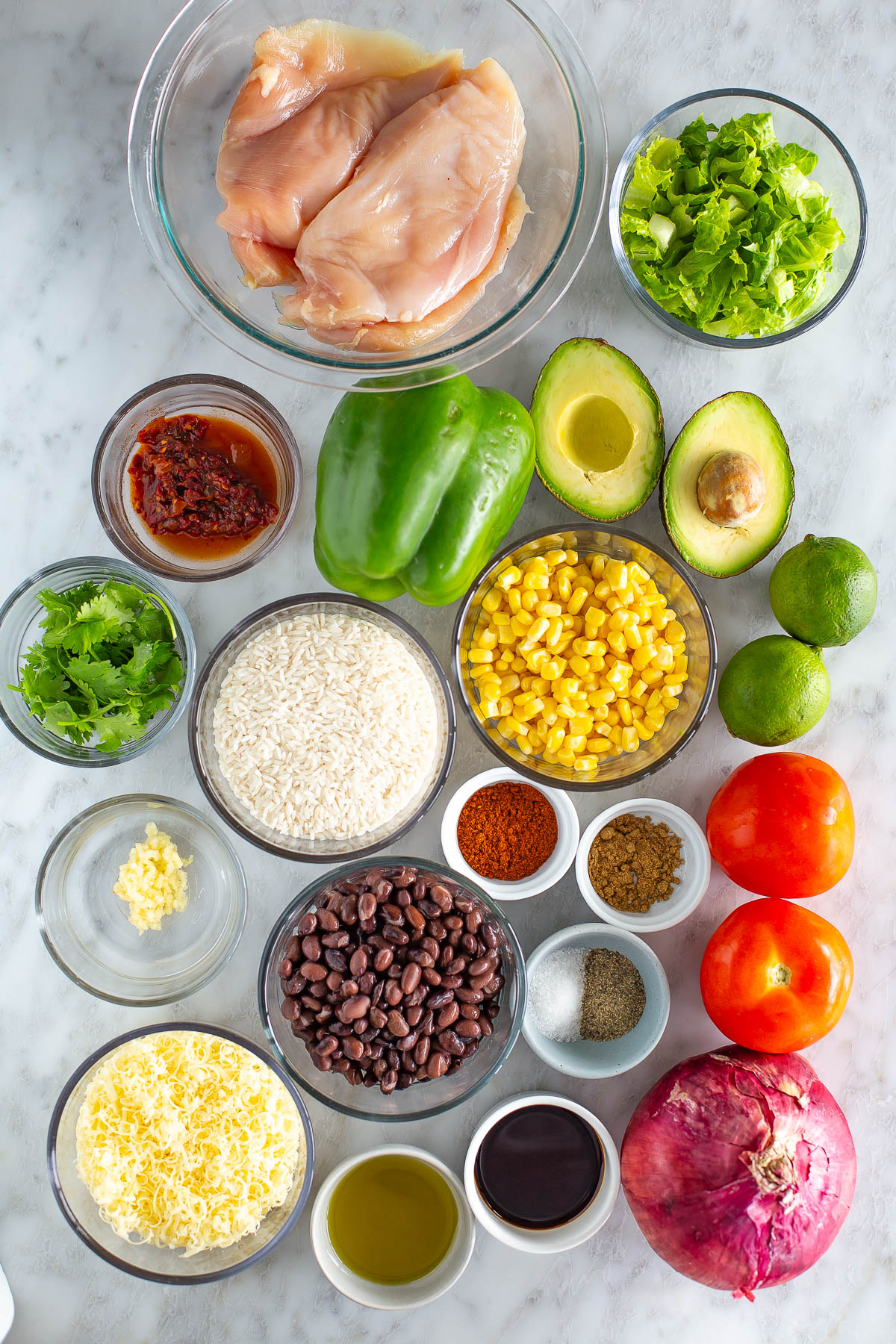 Copycat chipotle burrito bowl ingredients