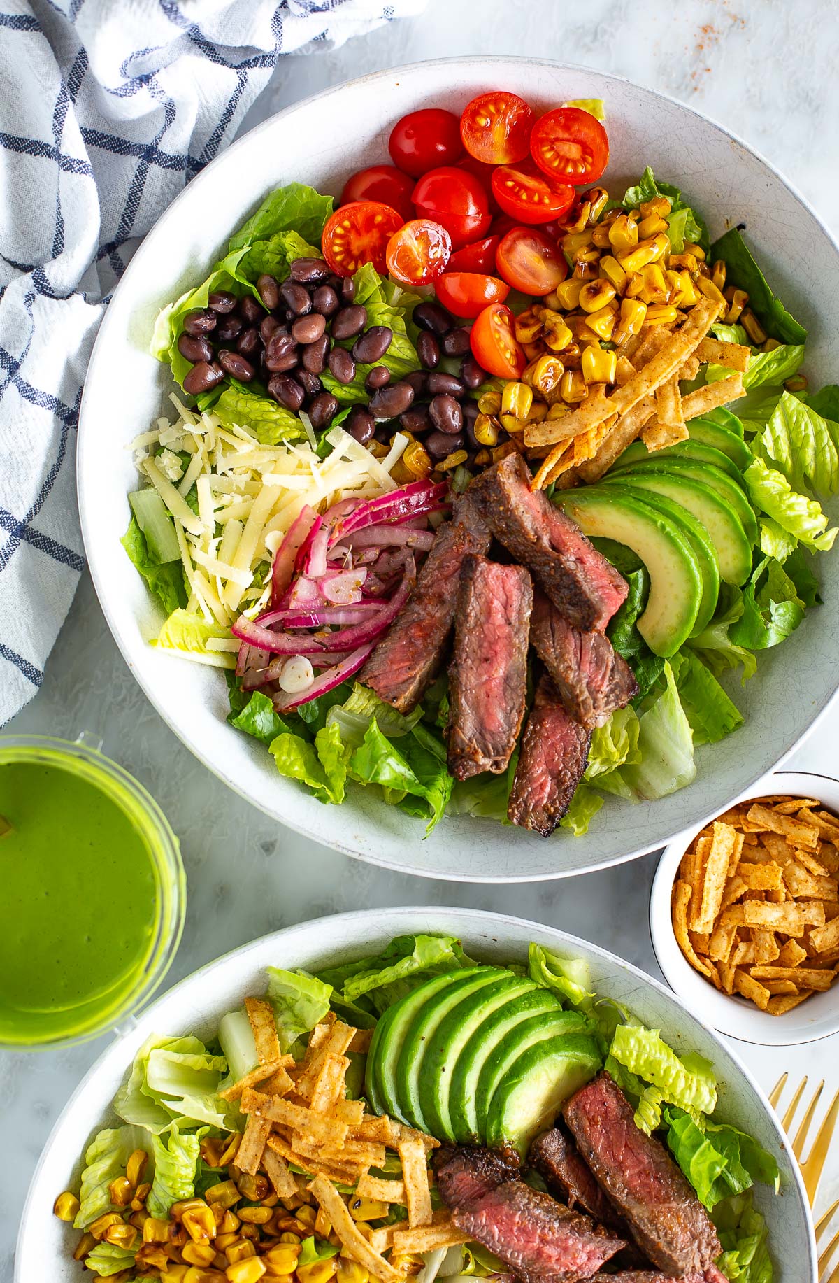 Southwest steak salad
