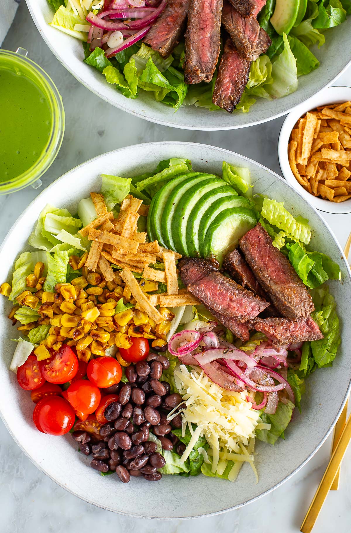Southwest steak salad