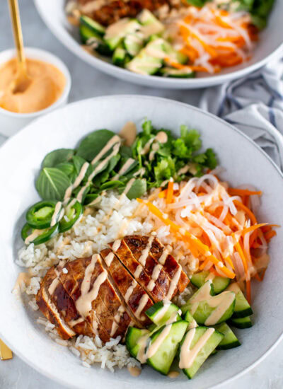 Chicken Banh Mi Bowls