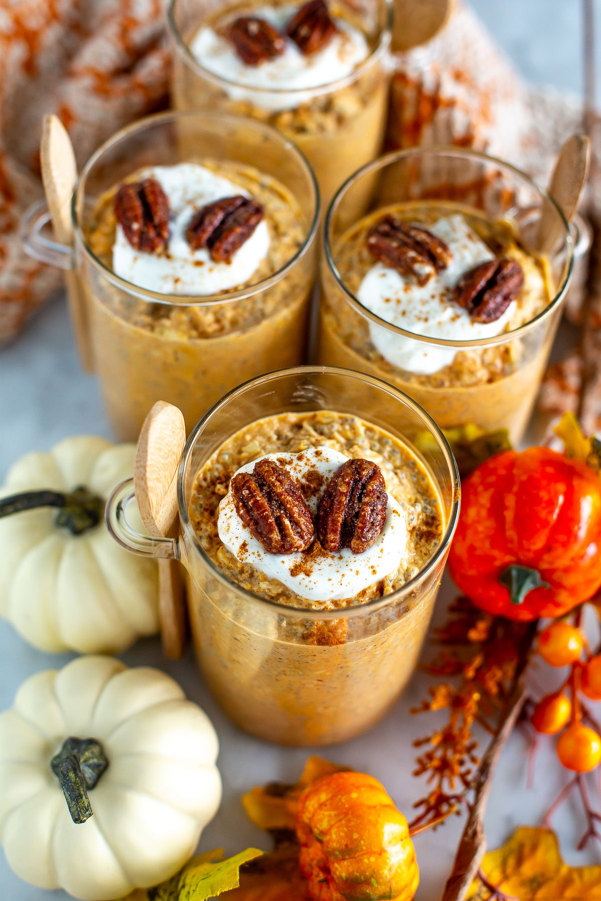 Pumpkin overnight oats