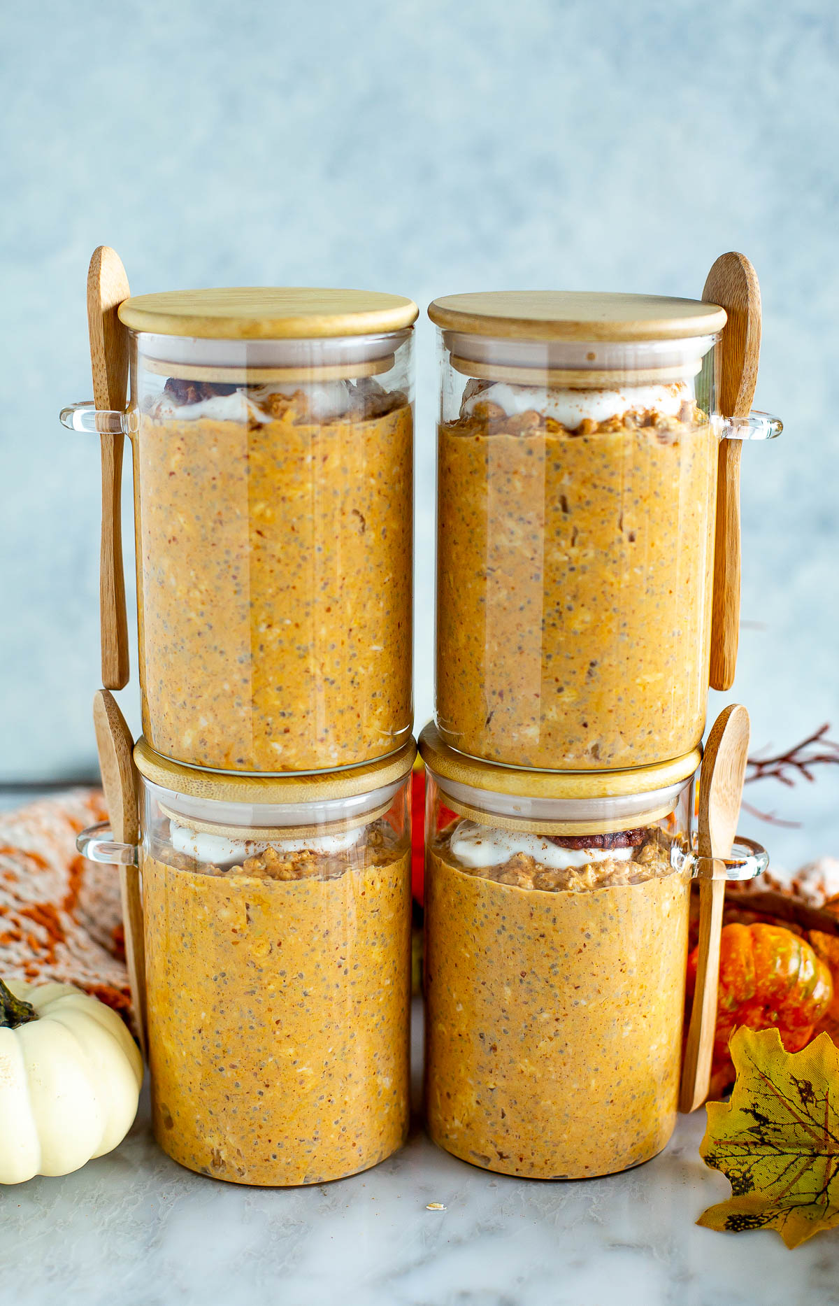 Pumpkin overnight oats