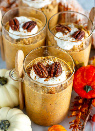 Pumpkin overnight oats