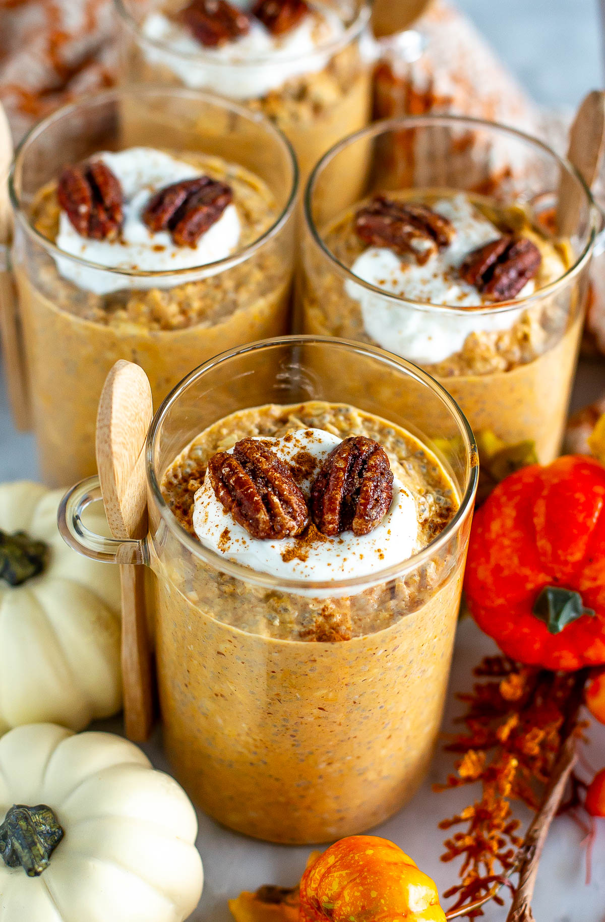 Pumpkin overnight oats