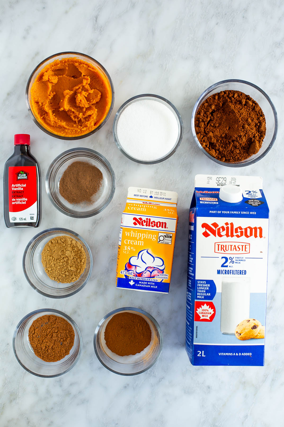 Pumpkin cream cold brew ingredients