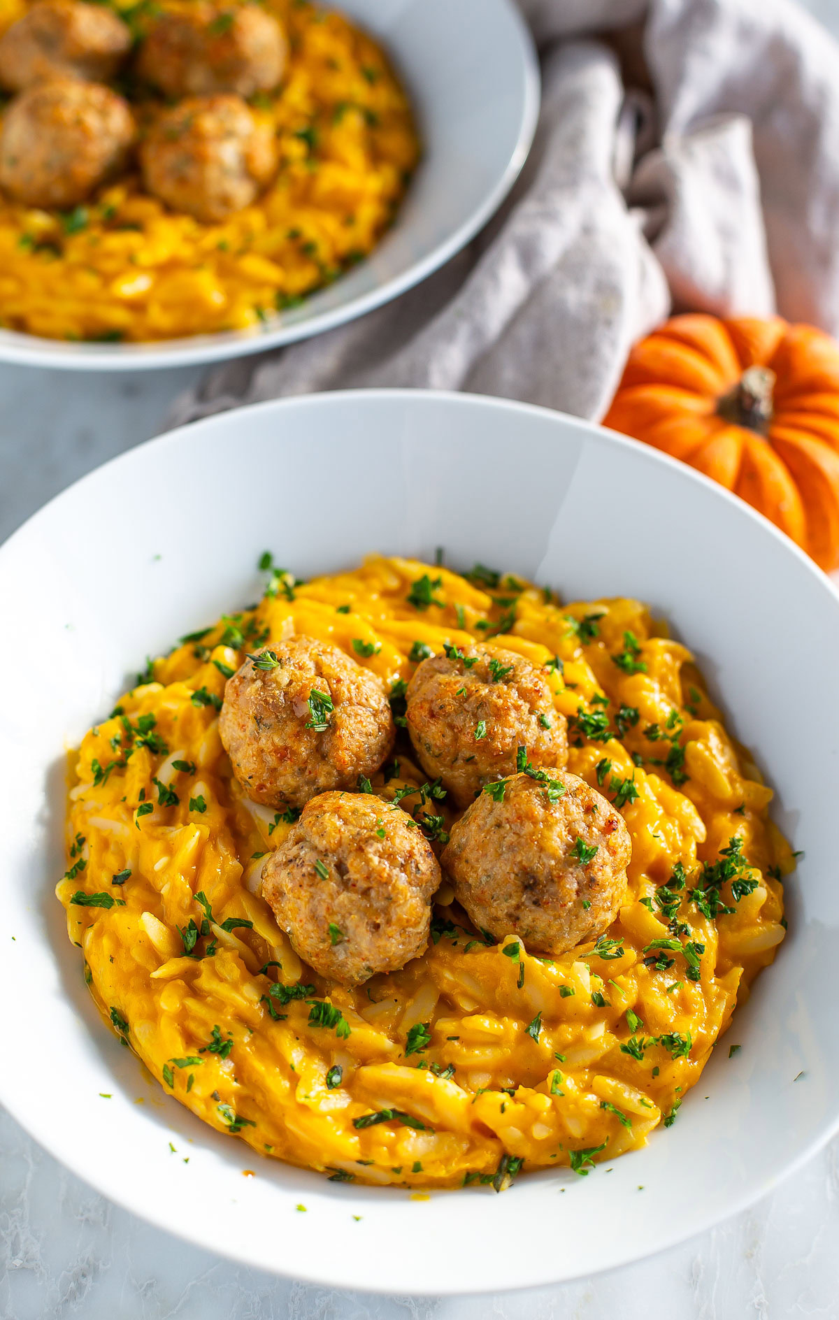 Butternut squash orzo