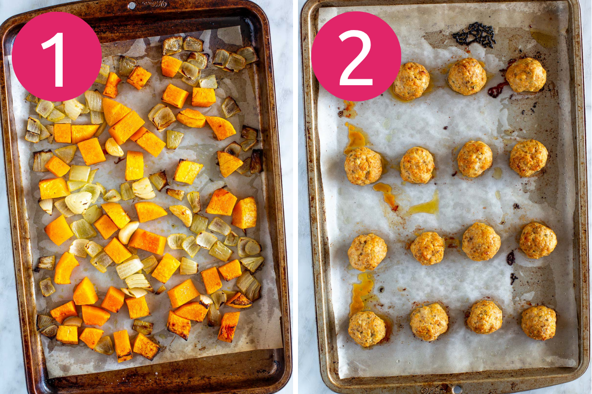 Butternut squash orzo