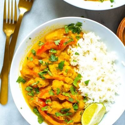 One Pot Pumpkin Curry